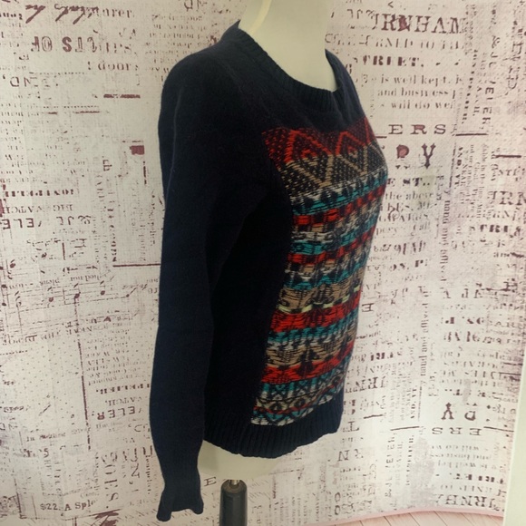 J crew jacquard stitch sweater - Picture 3 of 6